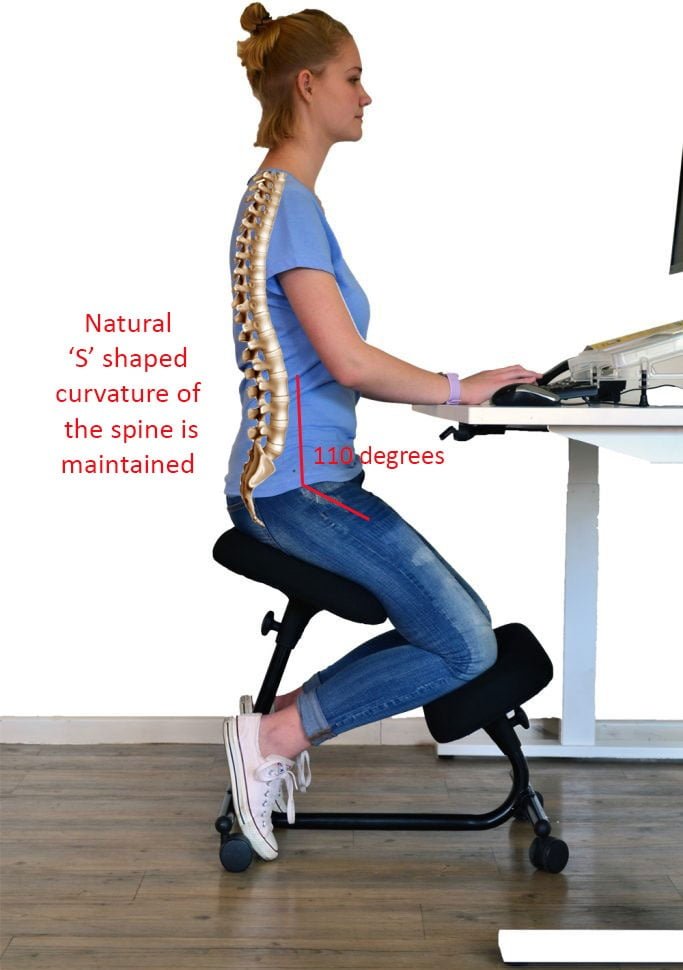 ergonomic knee desk chair