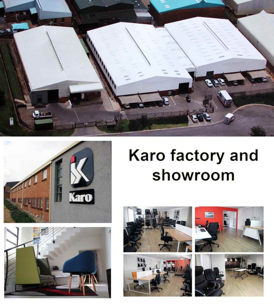 karo office chair factory and showroom