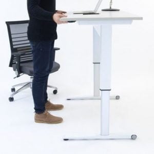 ergonomic height adjustable standing desk