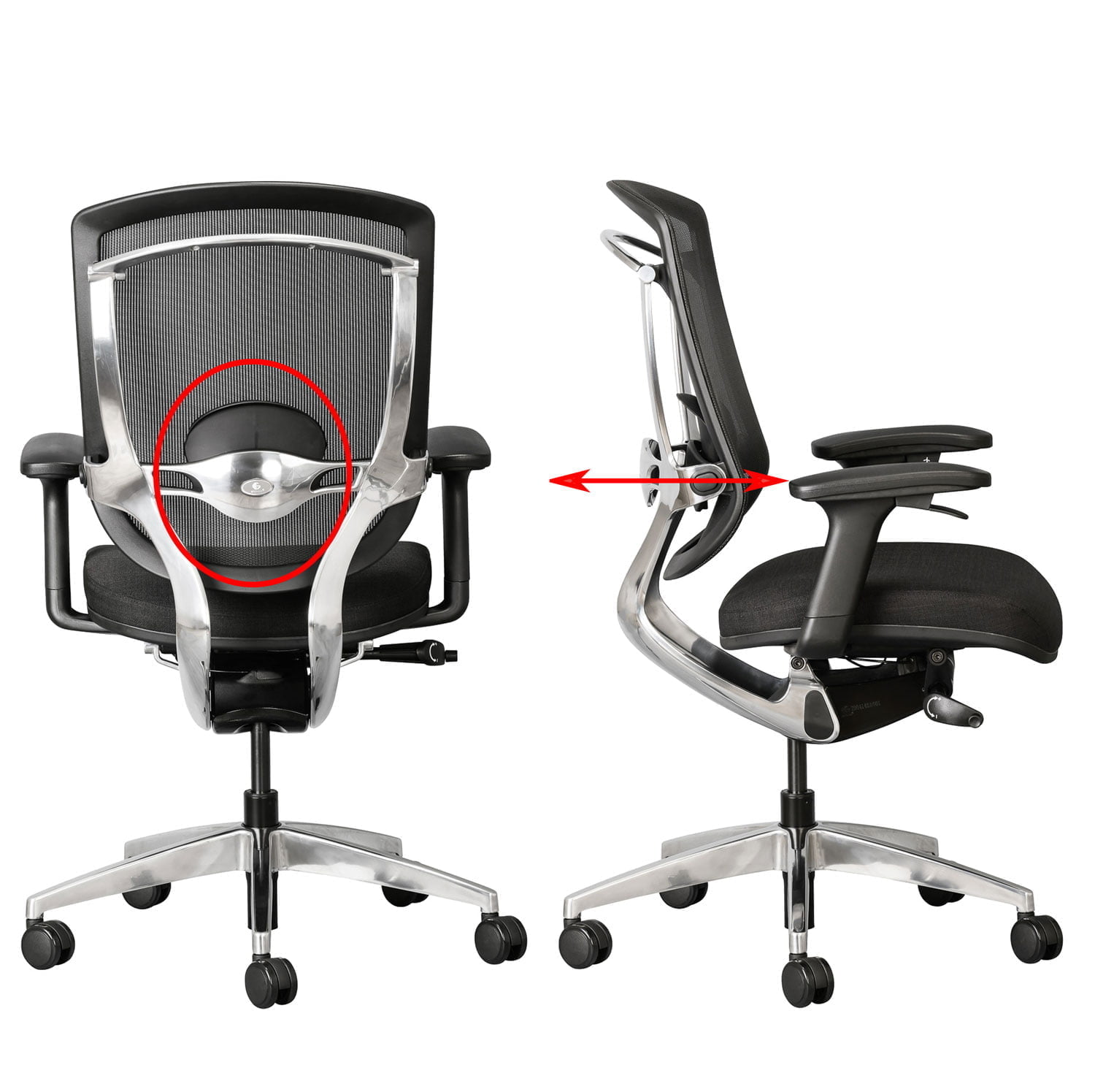 Back support for office chairs. Why is it important? What are the options?