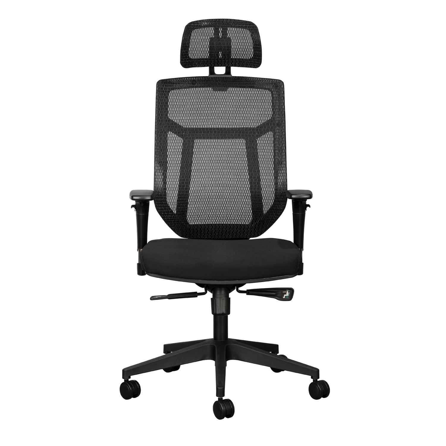 ergosit ergonomic office chair with headrest