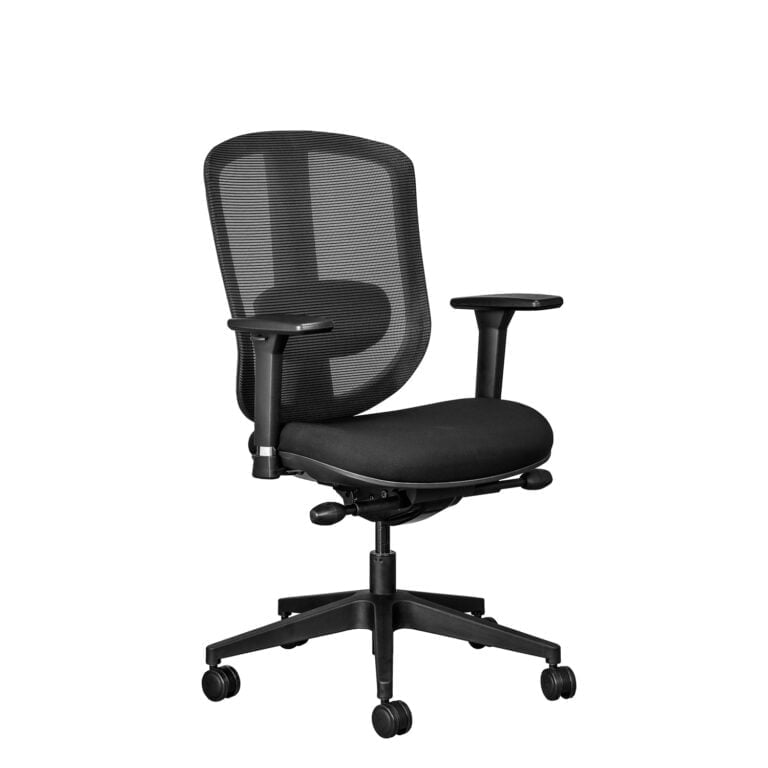 ergocurve ergonomic office chair without headrest