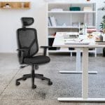 Nova work chair setup with desk