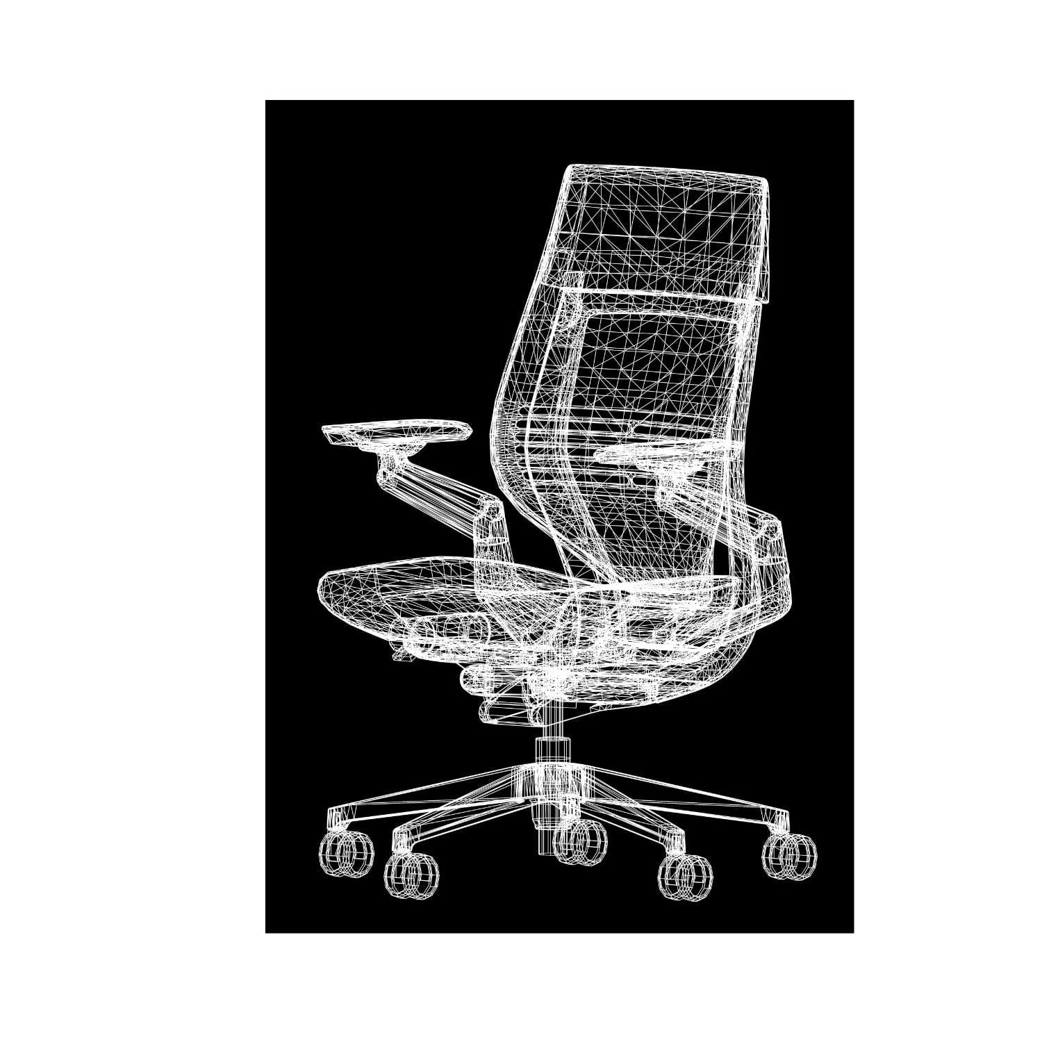 modern high back chair design