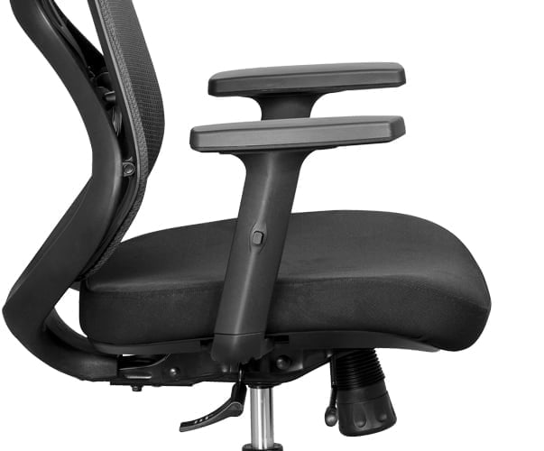 modern high back chair armrest design