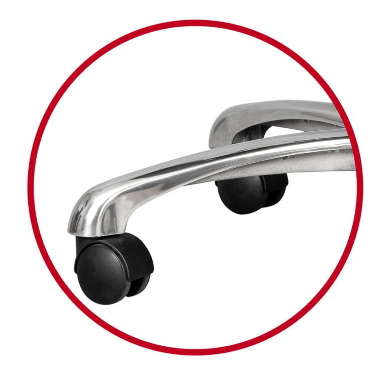 larger castors have a higher load capacity