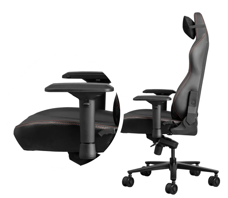 multi-adjustable armrests on Meta