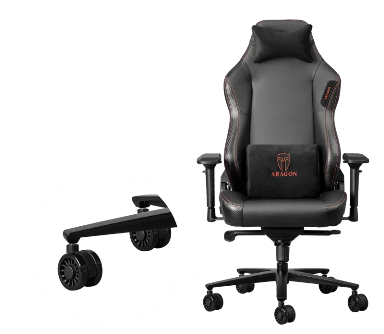 meta aluminium gaming chair base