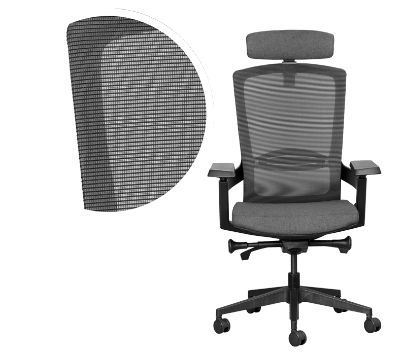 stealth mesh backrest