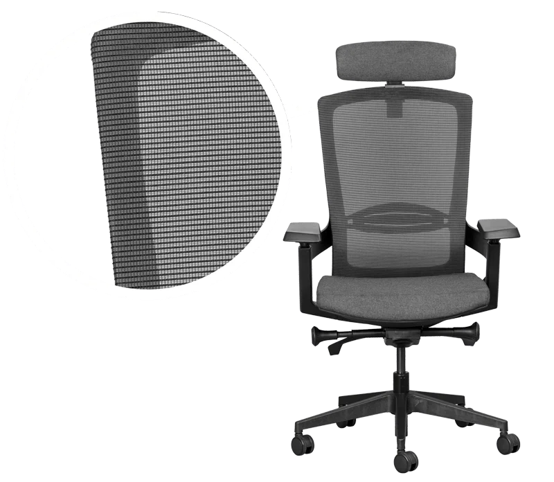 stealth mesh backrest