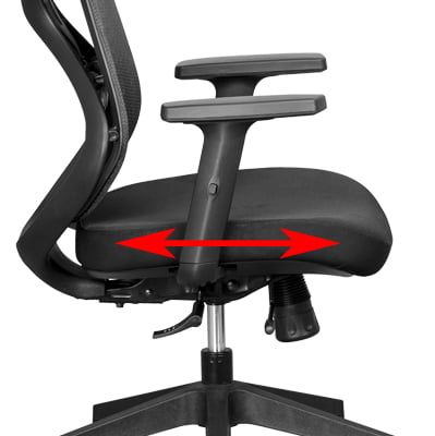ergonomic office chairs with seat depth adjustment