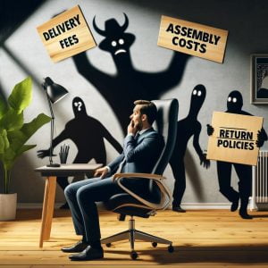 hidden costs of buying ergonomic office chairs online in South Africa