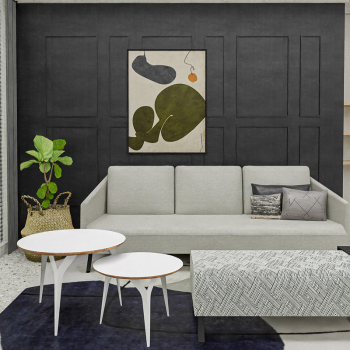 Agile team workspace with modular desks from Entrawood