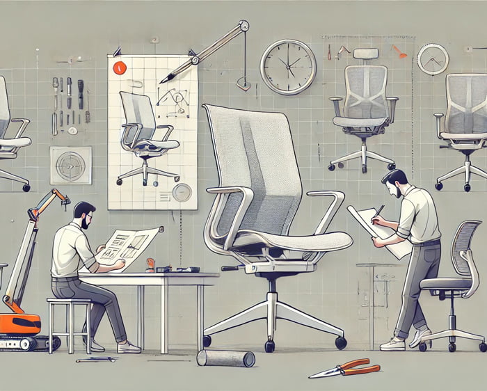 how ergonomic chairs are made