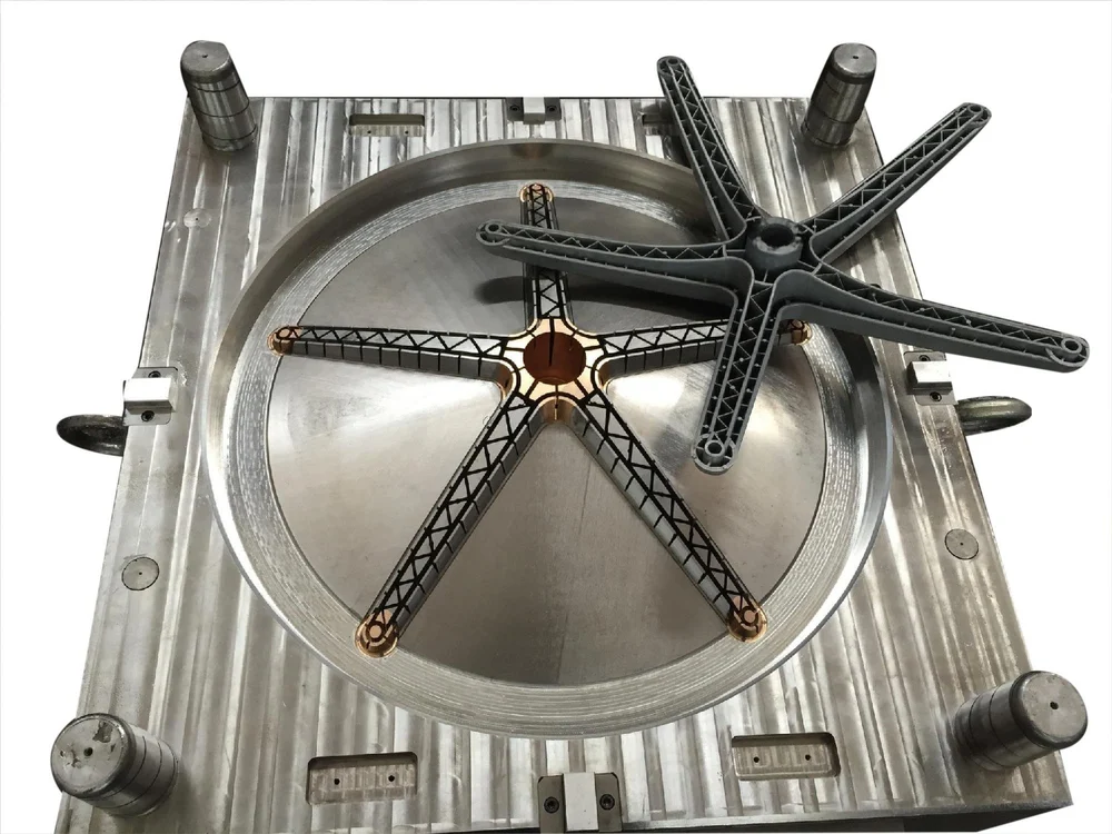 how chair bases are made