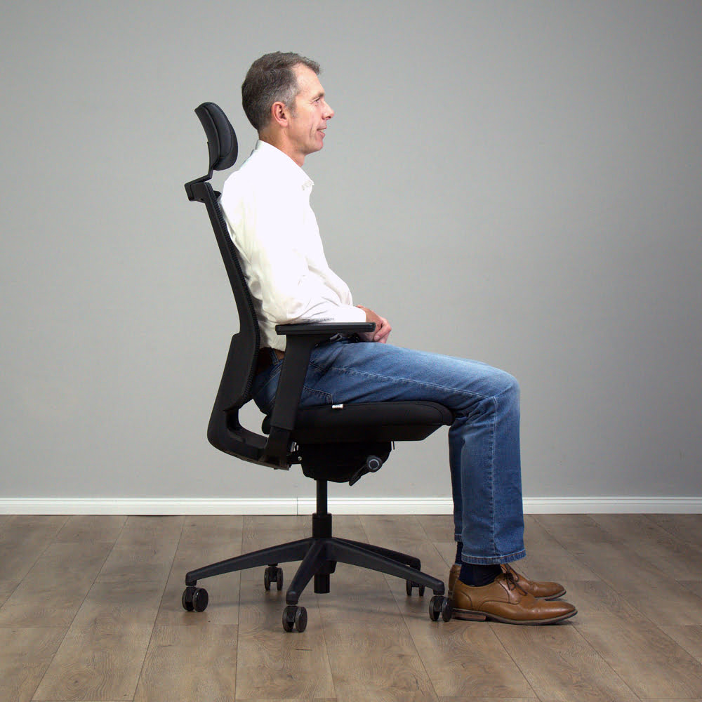 ergonomic office chair backrest angle adjustment