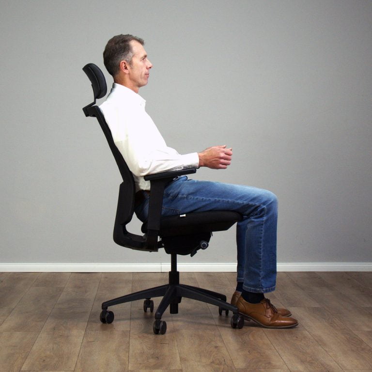 ergonomic office chair backrest angle adjustment