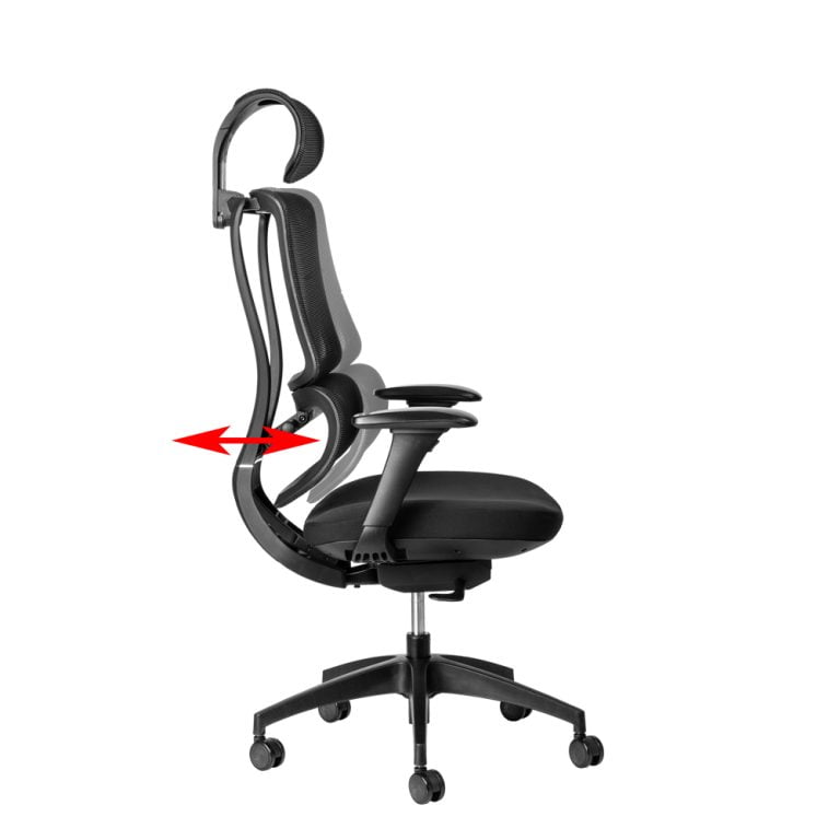 Ergoback backrest adjustment