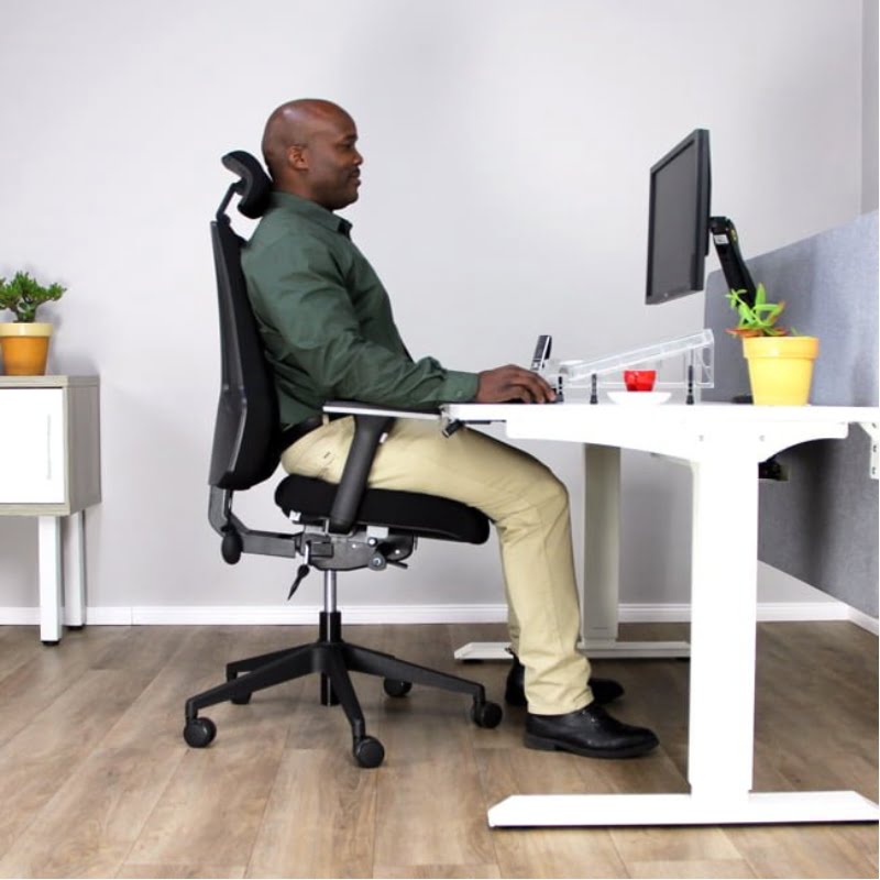 George gets the best lower back pain relief from the OrthoMax