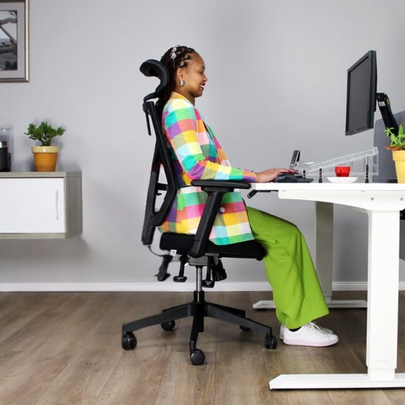 Mpho using the OrthoAir