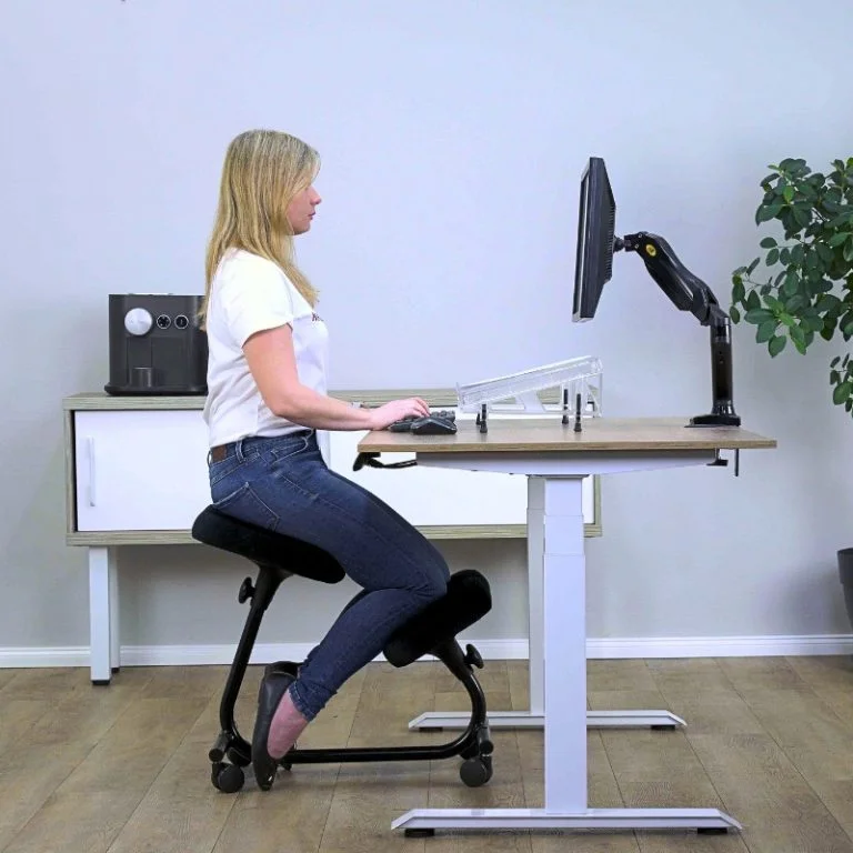 The Wellback Kneeling Chair provides the ultimate lower back pain relief