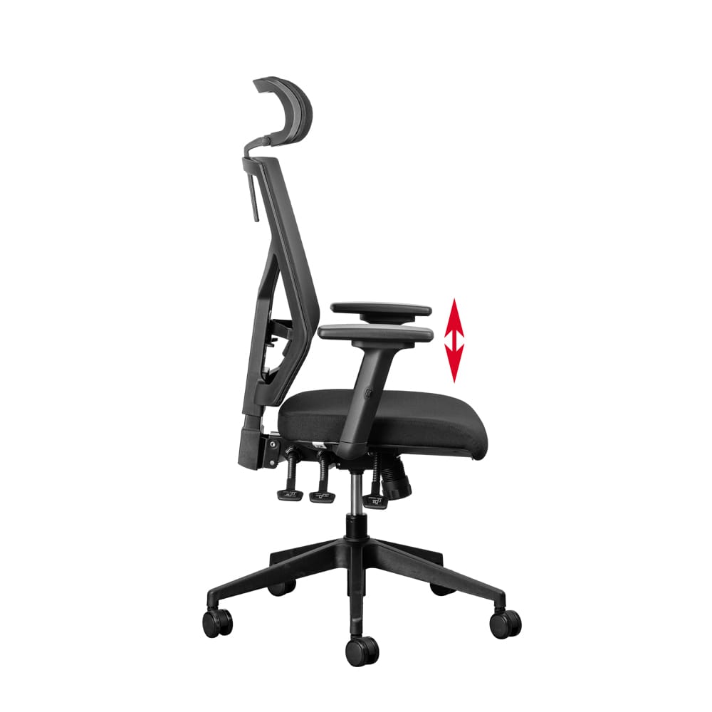 wellback orthoair orthopedic office chair