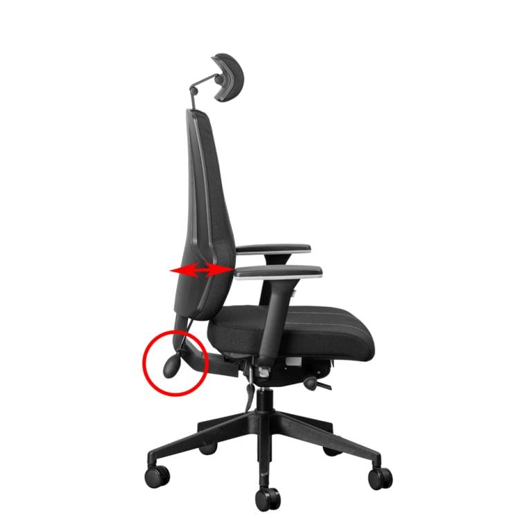 wellback orthomax orthopedic office chair
