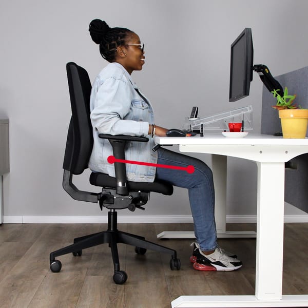 wellback ortholux orthopedic office chair
