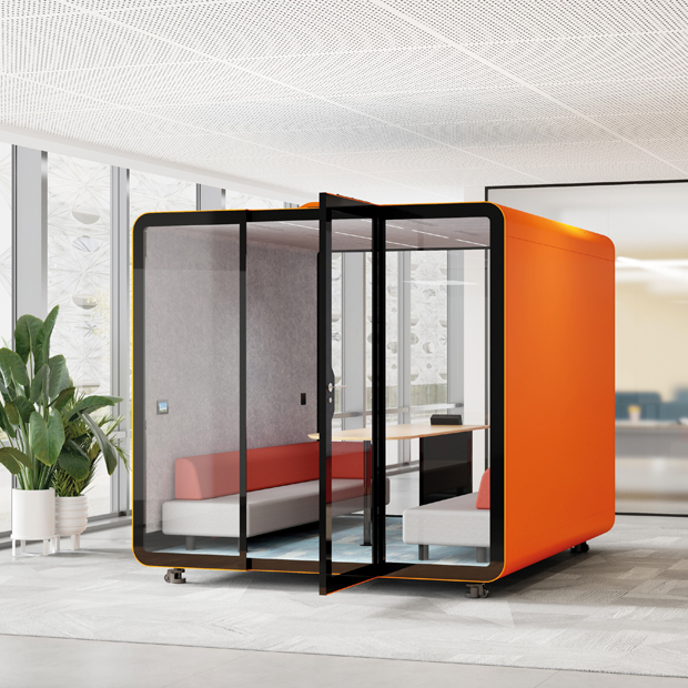 telebooth office pod installation