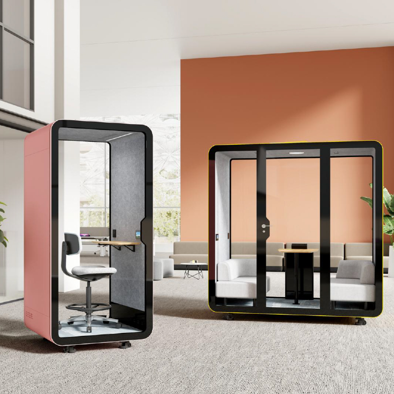 sound-proof office pods