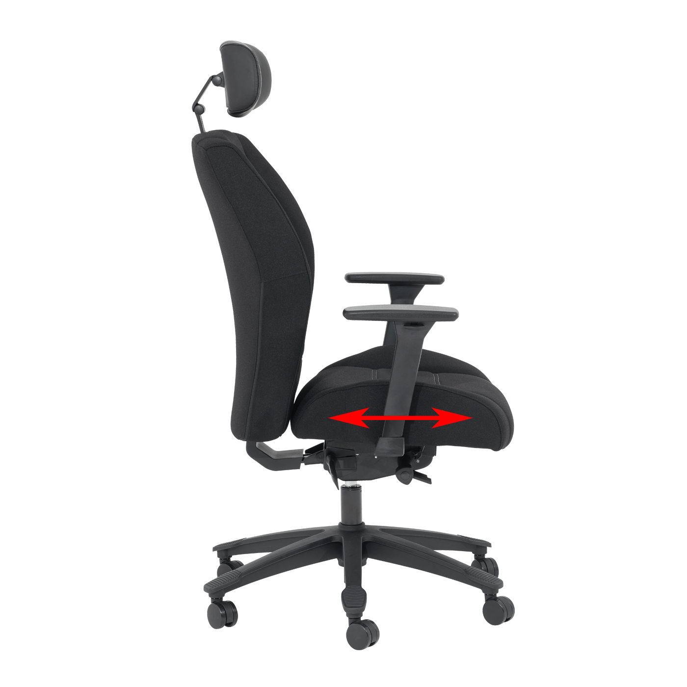 ortho2XL heavy-duty orthopedic office chair