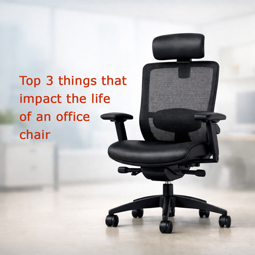 Top 3 Things That Impact the Lifespan of Office Chairs