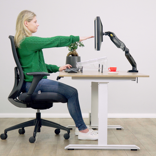 ergonomic workplace risk assessment - correct sitting position