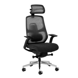 Axis mesh back ergonomic office chair with headrest