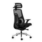 Axis mesh back ergonomic office chair with headrest