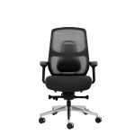 Axis mesh back ergonomic office chair without headrest