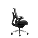 Axis mesh back ergonomic office chair without headrest