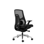 Axis mesh back ergonomic office chair without headrest