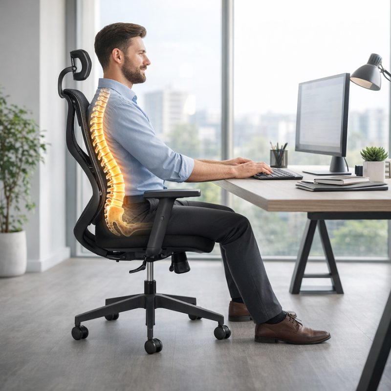 Body Support Chair Chair Back Support: 5 Chairs That Protect Your Spine - Karo