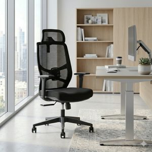 lumo ergonomic office chair with headrest