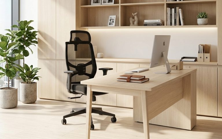 lumo ergonomic office chair with headrest