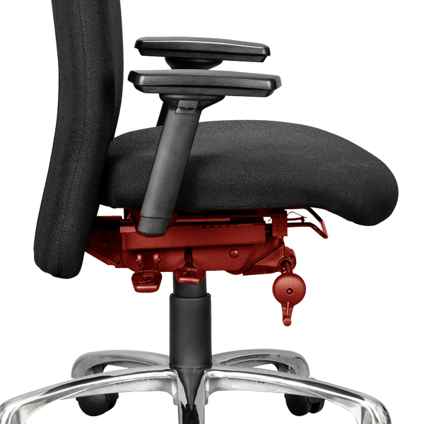 heavy-duty swivel mechanism for call centre and control room chairs