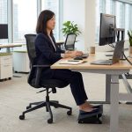 step-up adjustable ergonomic footrest