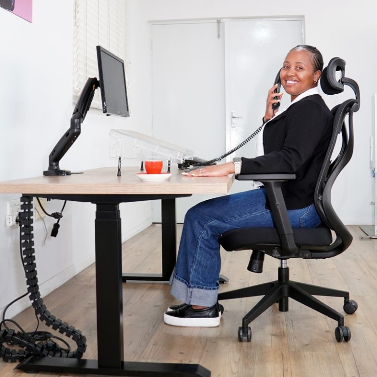 correct sitting posture